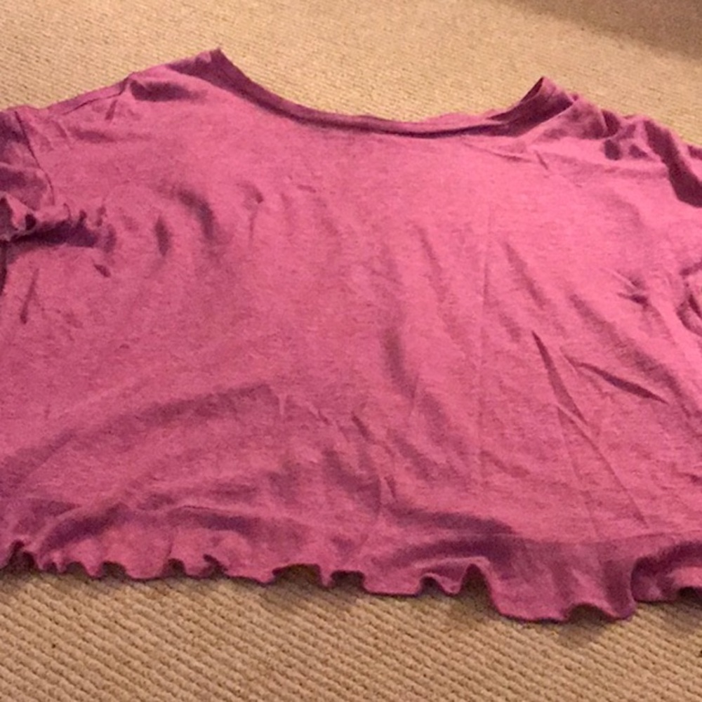 Eri and Ali pink tshirt by Anthropologie